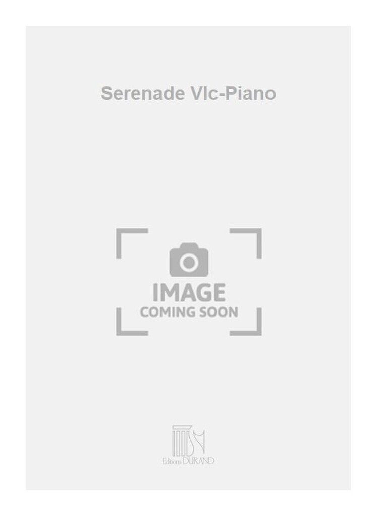 Serenade Vlc-Piano
